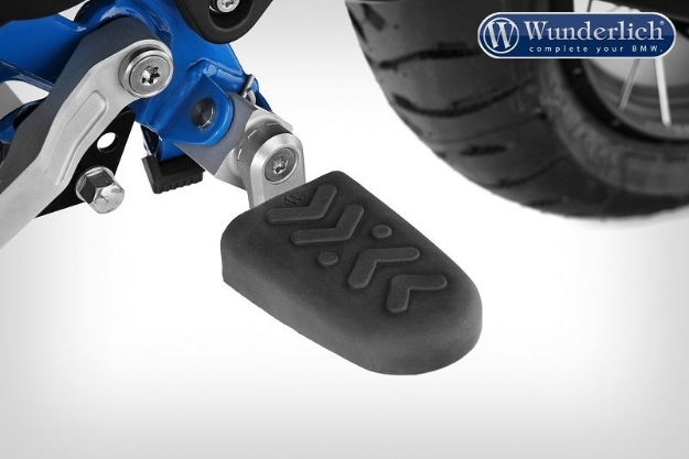 Afbeeldingen van Rubber insert Vario EVO1 Set diverse BMW modellen - black Wunderlich