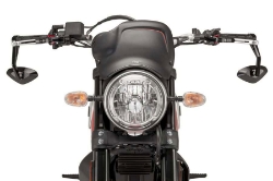 Afbeeldingen van Stuureind spiegel Hi-Tech IV zilver Puig (Per stuk)