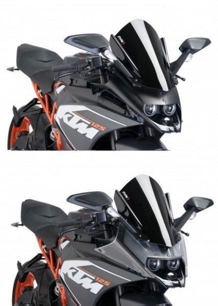 Afbeeldingen van Vervangingsruit Puig Jetstream KTM RC125/ RC390 '14-21