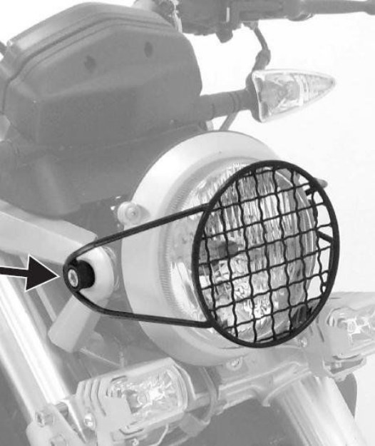 Afbeeldingen van Headlightcover Hepco&Becker BMW G650 Xcountry '07-