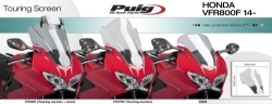 Afbeeldingen van Vervangingsruit touring Puig Honda VFR800F '14-20