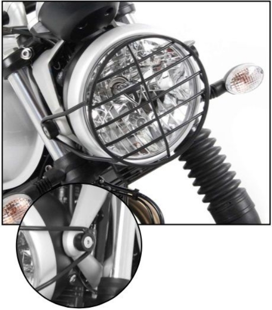 Afbeeldingen van Headlight grille Hepco&Becker Triumph Street Twin '16-22