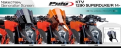 Afbeeldingen van Vervangingsruit Puig naked bike KTM 1290 Superduke '14-16