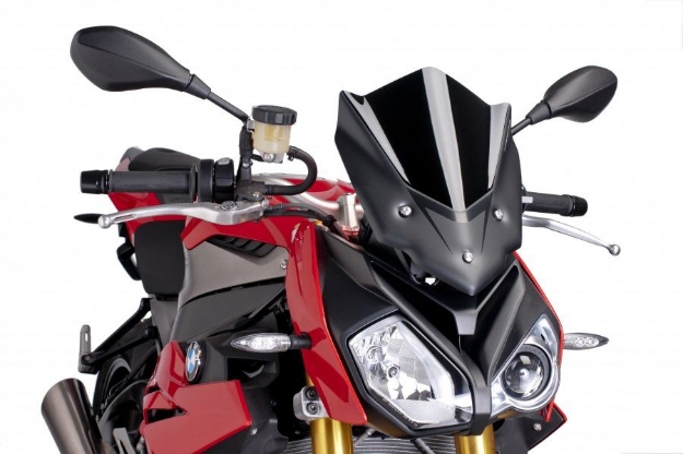 Afbeeldingen van Vervangingsruit naked bikePuig BMW S1000R '14-20 zwart