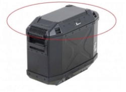 Afbeeldingen van Deksel zwart voor Xplorer 30ltr zijkoffer Hepco&Becker