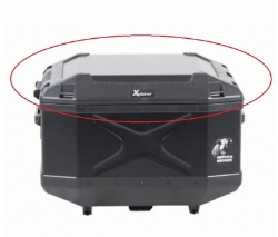 Afbeeldingen van Deksel TC45 Xplorer topkoffer zwart Hepco&Becker