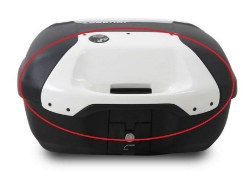 Afbeeldingen van Kleurpaneel wit Journey 42ltr koffers Hepco&Becker