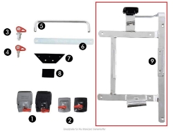 Afbeeldingen van Kofferdrager rechts voor Alu Box Hepco&Becker