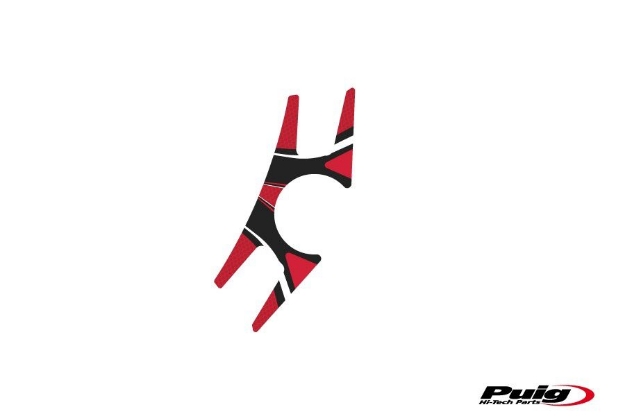 Afbeeldingen van Kroonplaatcover model Radikal voor Honda CBR650F '14--Rood
