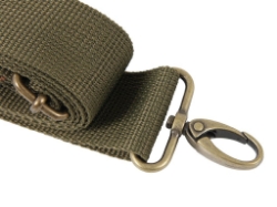 Afbeeldingen van Legacy stoffen groene draagriem voor tassen Hepco&Becker