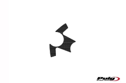 Afbeeldingen van Kroonplaatcover carbon look Puig voor Kawasaki Ninja 250R '08-'12