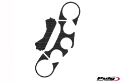 Afbeeldingen van Kroonplaatcover carbon look Puig voor Ducati Multistrada 1200/S '10-'14