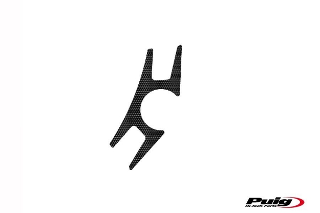 Afbeeldingen van Kroonplaatcover carbon look Puig voor Honda CBR650F '14-'16