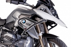 Afbeeldingen van Valbeugel zwart voor bovenkant Puig BMW R1200GS LC '14-16