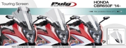 Afbeeldingen van Vervangingsruit touring Puig Honda CBR650F '14-