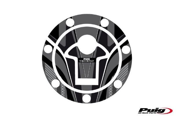 Afbeeldingen van Tankdopcover Radikal Puig voor KTM 125 Duke '11-// 390 Duke '13-// RC125/390 '14--Grijs