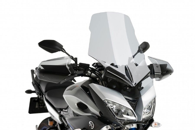 Afbeeldingen van Vervangingsruit touring Puig Yamaha MT-09 Tracer '15-'17 -transparant