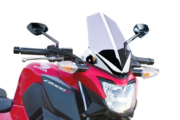 Afbeeldingen van Vervangingsruit naked bike Puig Honda CB300F '15--transparant