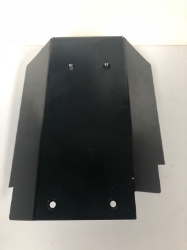 Afbeeldingen van Carterplaat zwart Aluminium Hepco&Becker Suzuki DL650 '12-'16