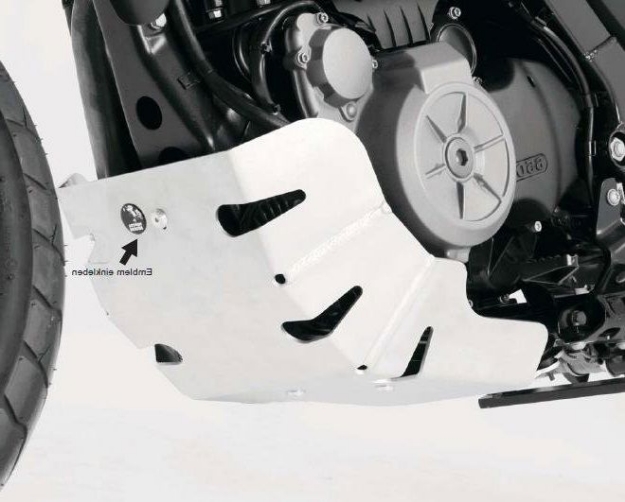 Afbeeldingen van Carterplaat Aluminium Hepco&Becker BMW G650GS '11-'16