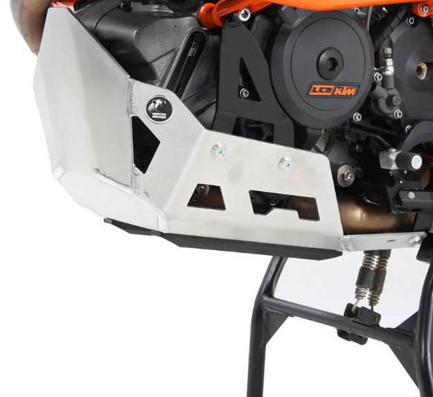 Afbeeldingen van Carterplaat aluminium Hepco&Becker KTM 1090 Adventure R '17-'19