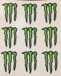 Afbeeldingen van Stickervel Energy 14x16cm (8250)