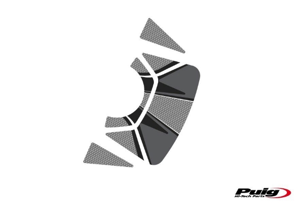 Afbeeldingen van Kroonplaatcover model Radikal voor BMW S1000XR '15--Grijs