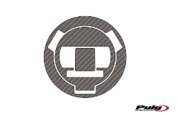 Afbeeldingen van Tankdopcover X-TREME Puig carbon look voor BMW modellen '07-