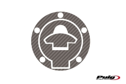 Afbeeldingen van Tankdopcover X-TREME Puig carbon look voor Yamaha YZF-R3 '15-