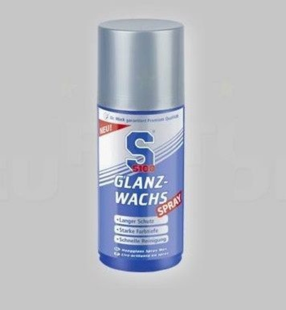 Afbeeldingen van S100 glanswax spray wax 250ML pompflacon