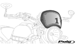 Afbeeldingen van Front Plate Puig Triumph Speed Twin ’19-