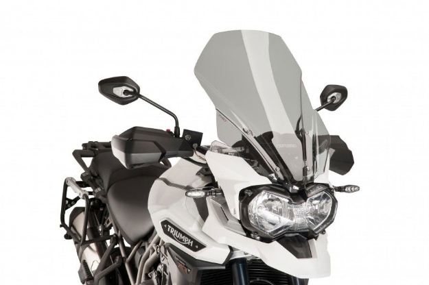 Afbeeldingen van Vervangingsruit touring Puig Triumph Tiger 1200 Explorer '16- modellen -licht getint