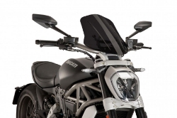 Afbeeldingen van Vervangingsruit naked bike touring Puig Ducati X Diavel '16-'18