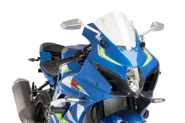Afbeeldingen van Vervangingsruit Puig Jetstream 2mm race Suzuki GSX-R1000 '17- (Z-racing)