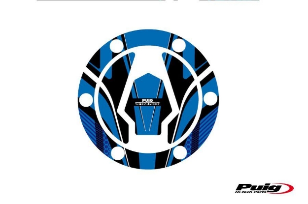 Afbeeldingen van Tankdopcover Radikal Puig voor BMW G310GS '17-/ G310R '16--Blauw