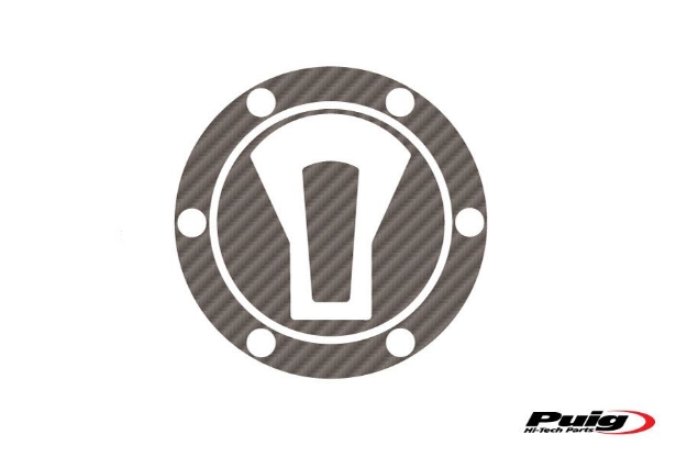 Afbeeldingen van Tankdopcover X-TREME Puig carbon look voor KTM 690 Duke '16- /R '16-'17