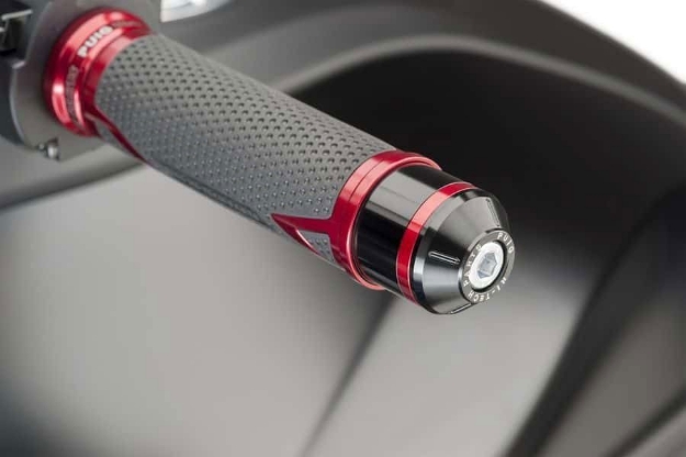 Afbeeldingen van Trillingsdempers Puig model SHORT WITH RING Yamaha MT-07 Tracer '16- (set van 2 stuks)-Zwart