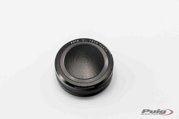 Afbeeldingen van Remvloeistofreservoircover diverse BMW modellen Puig -zilver
