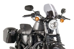 Afbeeldingen van Vervangingsruit Touring Puig voor diverse Harley Davidson modellen-licht getint