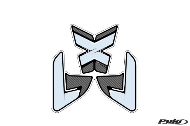 Afbeeldingen van Tankprotectieset 3-delig Puig Suzuki GSX-S750 '17-