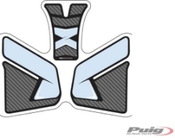 Afbeeldingen van Tankprotectieset 3-delig Puig Kawasaki Z650 '17-