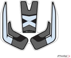 Afbeeldingen van Tankprotectieset 3-delig Puig Yamaha MT-07 Tracer '16-