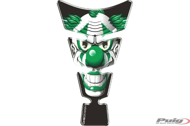 Afbeeldingen van Tankpad Clown Puig groen universeel