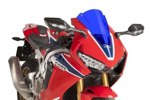 Afbeeldingen van Vervangingsruit Puig Jetstream Honda CBR1000RR '17-19 -blauw