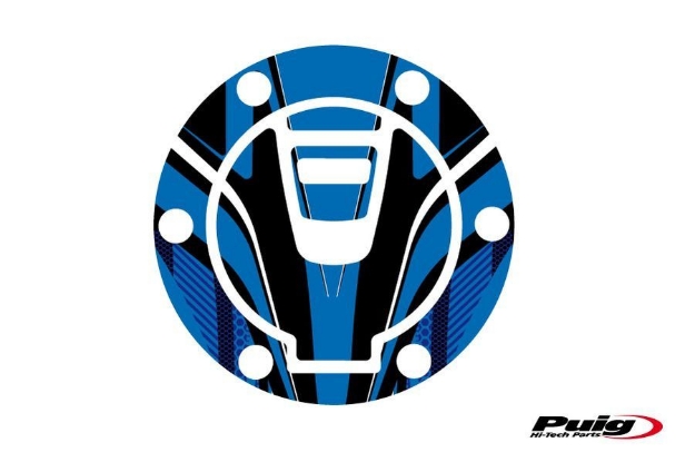 Afbeeldingen van Tankdopcover Radikal Puig voor KTM 1290 Super Adventure R/S/T '17--Blauw