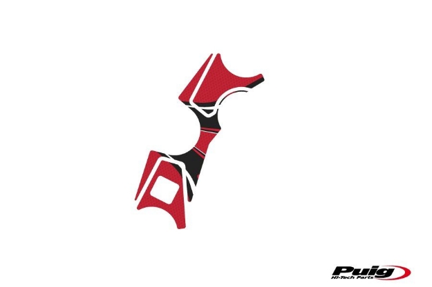 Afbeeldingen van Kroonplaatcover model Radikal voor Suzuki GSX-R1000/R '17--Rood