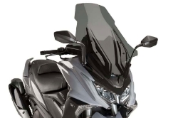 Afbeeldingen van Vervangingsruit V-Tech Line Touring Kymco AK550 '17- donker getint