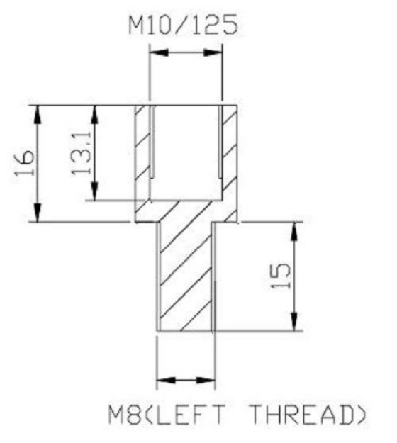 Afbeeldingen van Stuurspiegel adapter Puig rechts
