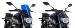 Afbeeldingen van Vervangingsruit naked bike Touring Puig Yamaha MT-07 '18-