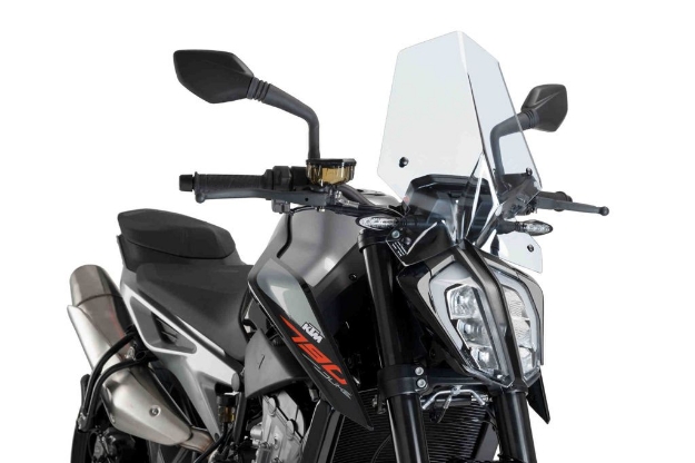 Afbeeldingen van Vervangingsruit naked bike Sport Puig KTM 790/890 Duke '18--transparant